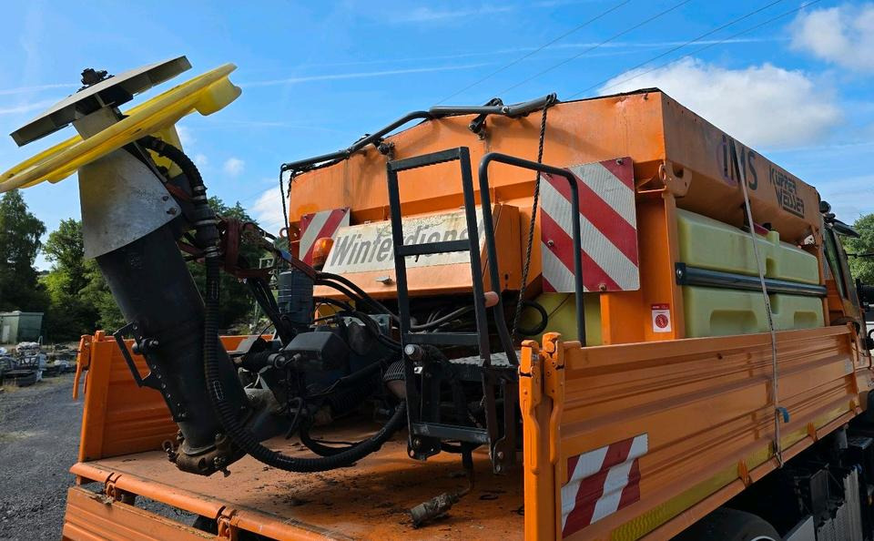 Küpper-Weisser IMS F25040HFS IMSSF 4m3 Salzstreuer für Unimog 405 U 500 527 530 535 Streuautomat Streusilo Mercedes-Benz UGE UGN - مفرشة الرمل/ الملح: صورة 2 Küpper-Weisser IMS F25040HFS IMSSF 4m3 Salzstreuer für Unimog 405 U 500 527 530 535 Streuautomat Streusilo Mercedes-Benz UGE UGN - مفرشة الرمل/ الملح: صورة 2