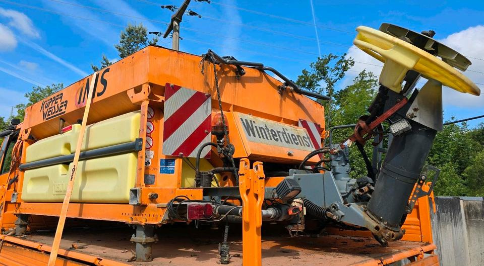 Küpper-Weisser IMS F25040HFS IMSSF 4m3 Salzstreuer für Unimog 405 U 500 527 530 535 Streuautomat Streusilo Mercedes-Benz UGE UGN - مفرشة الرمل/ الملح: صورة 1 Küpper-Weisser IMS F25040HFS IMSSF 4m3 Salzstreuer für Unimog 405 U 500 527 530 535 Streuautomat Streusilo Mercedes-Benz UGE UGN - مفرشة الرمل/ الملح: صورة 1