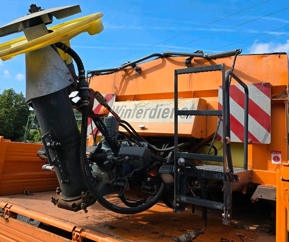 Küpper-Weisser IMS F25040HFS IMSSF 4m3 Salzstreuer für Unimog 405 U 500 527 530 535 Streuautomat Streusilo Mercedes-Benz UGE UGN - مفرشة الرمل/ الملح: صورة 4 Küpper-Weisser IMS F25040HFS IMSSF 4m3 Salzstreuer für Unimog 405 U 500 527 530 535 Streuautomat Streusilo Mercedes-Benz UGE UGN - مفرشة الرمل/ الملح: صورة 4