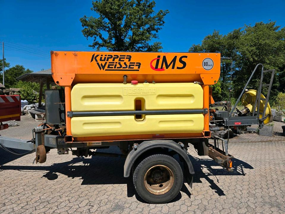 Küpper-Weisser IMS Salzstreuer Anhängesalzstreuer Streuautomat Salzsilo Anhänger Winterdienst für LKW Traktor Unimog Schmidt - مفرشة الرمل/ الملح: صورة 4 Küpper-Weisser IMS Salzstreuer Anhängesalzstreuer Streuautomat Salzsilo Anhänger Winterdienst für LKW Traktor Unimog Schmidt - مفرشة الرمل/ الملح: صورة 4