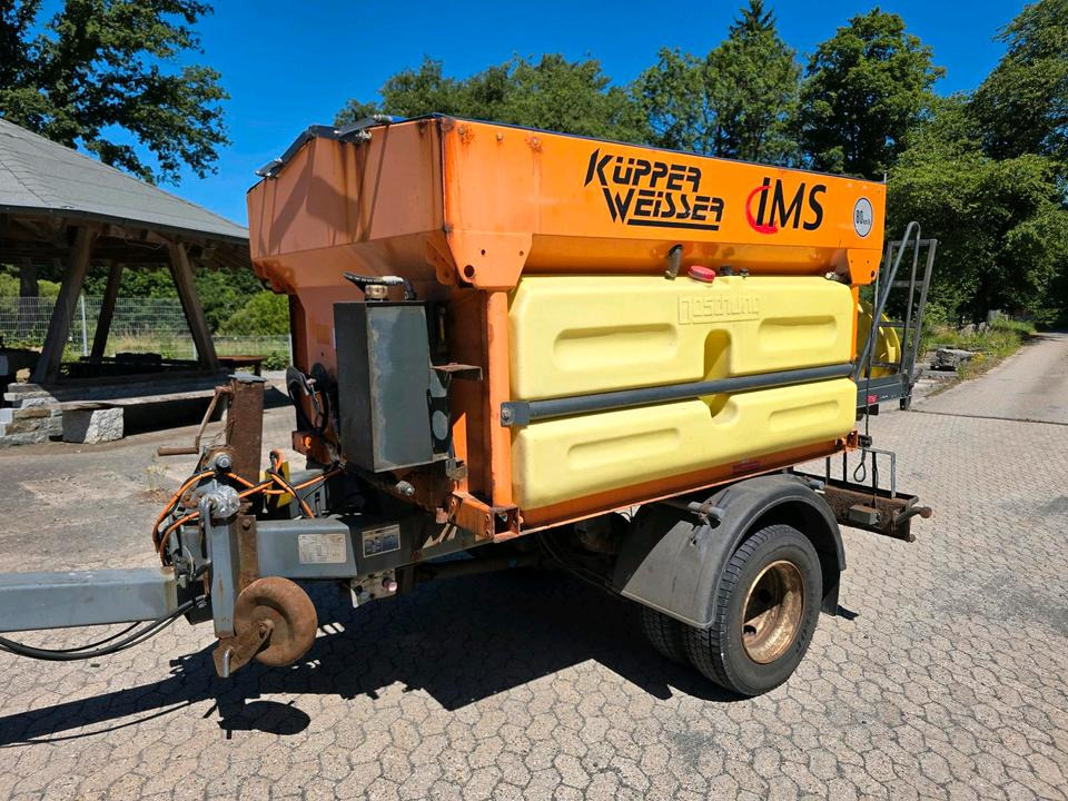 Küpper-Weisser IMS Salzstreuer Anhängesalzstreuer Streuautomat Salzsilo Anhänger Winterdienst für LKW Traktor Unimog Schmidt - مفرشة الرمل/ الملح: صورة 3 Küpper-Weisser IMS Salzstreuer Anhängesalzstreuer Streuautomat Salzsilo Anhänger Winterdienst für LKW Traktor Unimog Schmidt - مفرشة الرمل/ الملح: صورة 3