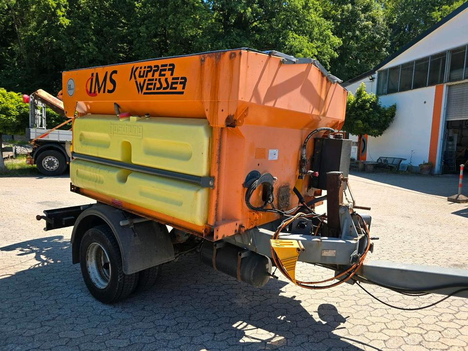 Küpper-Weisser IMS Salzstreuer Anhängesalzstreuer Streuautomat Salzsilo Anhänger Winterdienst für LKW Traktor Unimog Schmidt - مفرشة الرمل/ الملح: صورة 1 Küpper-Weisser IMS Salzstreuer Anhängesalzstreuer Streuautomat Salzsilo Anhänger Winterdienst für LKW Traktor Unimog Schmidt - مفرشة الرمل/ الملح: صورة 1