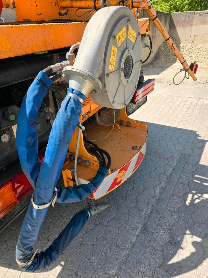 Mulag Heckgewicht mit Gebläse für Unimog 405 u300 U 400 500 UGN UGE 423 427 318 218 530 430 535 Böschungsmäher Böschungsmulcher Dücker - مفرشة الرمل/ الملح: صورة 4 Mulag Heckgewicht mit Gebläse für Unimog 405 u300 U 400 500 UGN UGE 423 427 318 218 530 430 535 Böschungsmäher Böschungsmulcher Dücker - مفرشة الرمل/ الملح: صورة 4