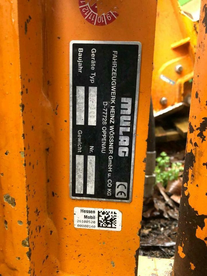 Mulag MRK 300 Randstreifenmäher Böschungsmulcher Mähausleger MKM - ذراع تطويل: صورة 5 Mulag MRK 300 Randstreifenmäher Böschungsmulcher Mähausleger MKM - ذراع تطويل: صورة 5