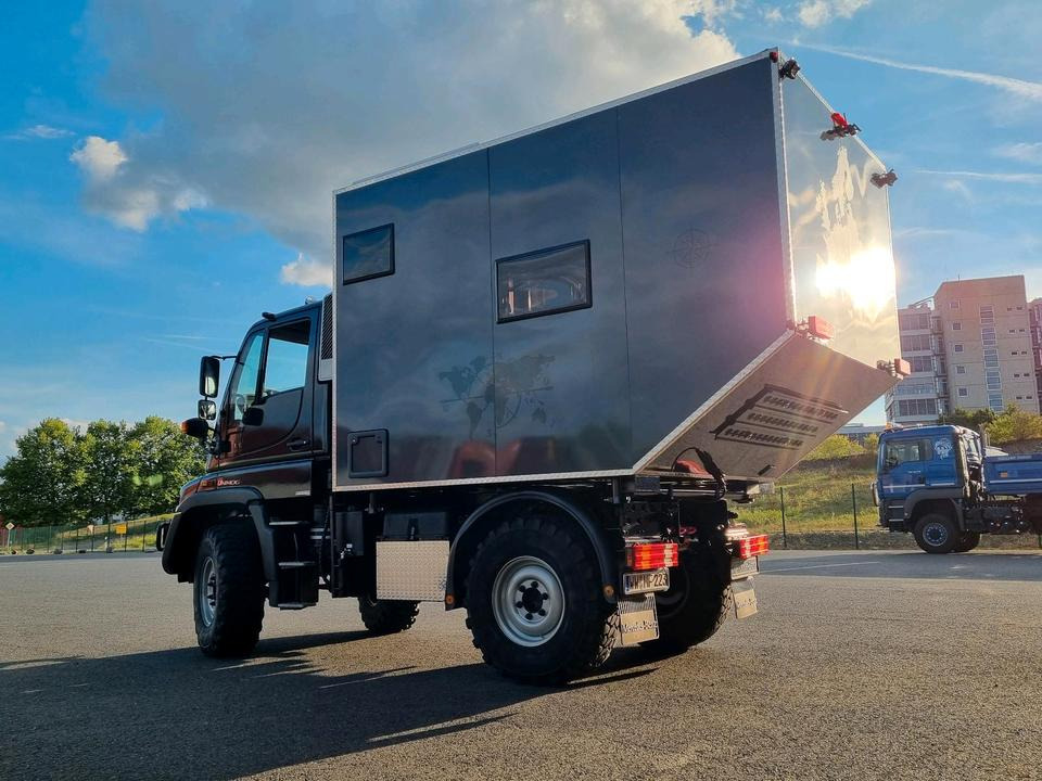 Unimog U300 Wohnmobil Camper Mercedes-Benz 405 U 300 400 Expeditionsfahrzeug Expeditionsmobil - عربة التخييم: صورة 5 Unimog U300 Wohnmobil Camper Mercedes-Benz 405 U 300 400 Expeditionsfahrzeug Expeditionsmobil - عربة التخييم: صورة 5