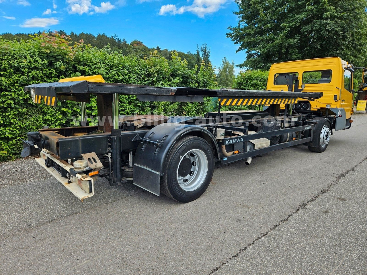 Mercedes-Benz Kamag * WBH 25 * Wiesel * Umsetzer * Sattelkupp. - شاحنات الحاويات / جسم علوي قابل للتغيير شاحنة: صورة 5 Mercedes-Benz Kamag * WBH 25 * Wiesel * Umsetzer * Sattelkupp. - شاحنات الحاويات / جسم علوي قابل للتغيير شاحنة: صورة 5