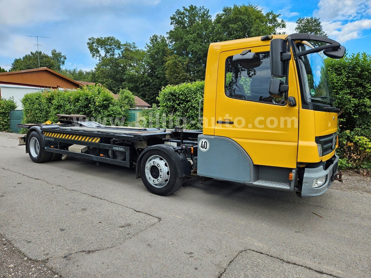 Mercedes-Benz Kamag * WBH 25 * Wiesel * Umsetzer * Sattelkupp. - شاحنات الحاويات / جسم علوي قابل للتغيير شاحنة: صورة 3 Mercedes-Benz Kamag * WBH 25 * Wiesel * Umsetzer * Sattelkupp. - شاحنات الحاويات / جسم علوي قابل للتغيير شاحنة: صورة 3