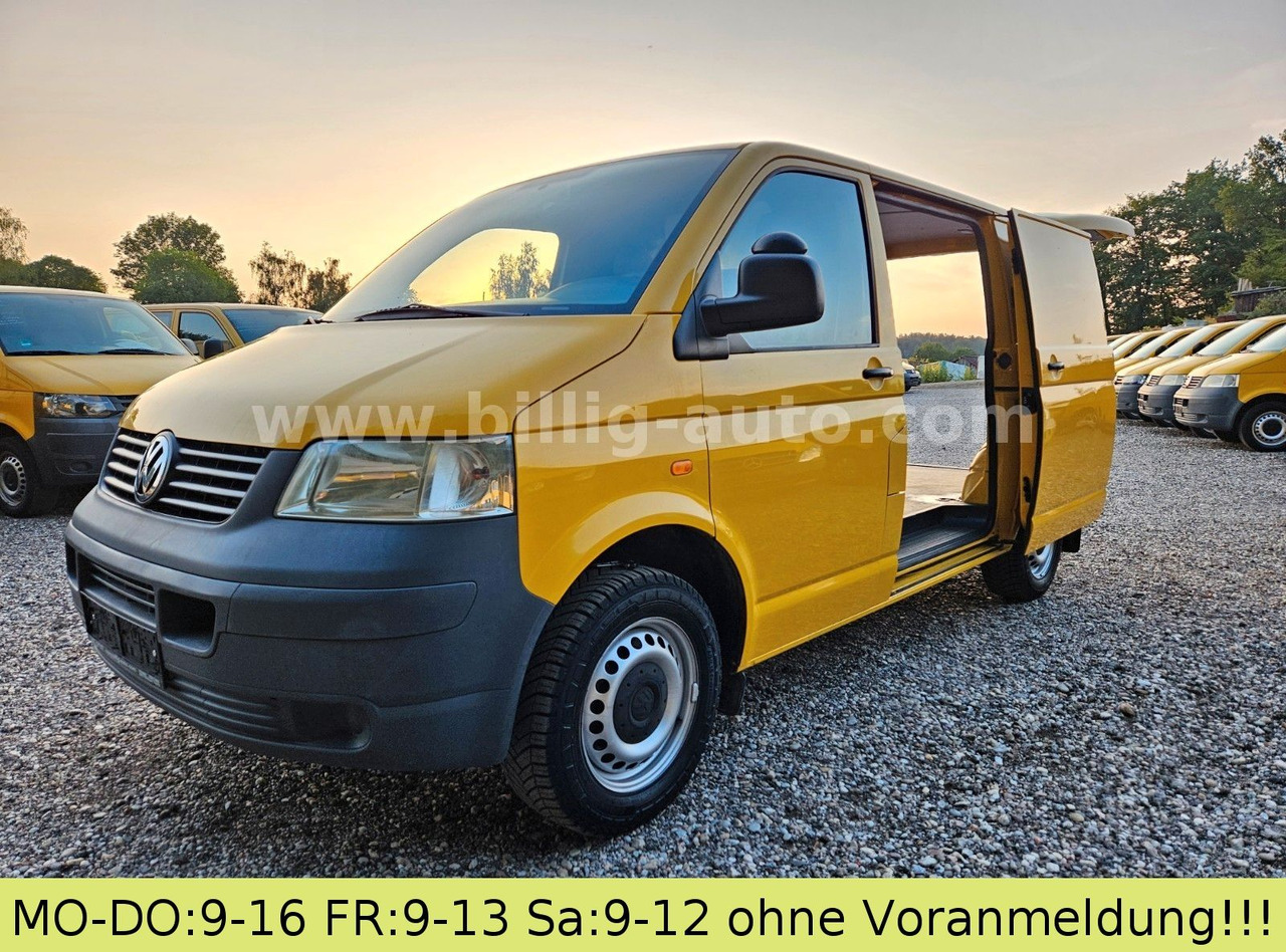 Volkswagen T5 1.9 TDI 2xSchiebetüre Scheckheft Bulli Kasten - ميكروباص: صورة 1 Volkswagen T5 1.9 TDI 2xSchiebetüre Scheckheft Bulli Kasten - ميكروباص: صورة 1