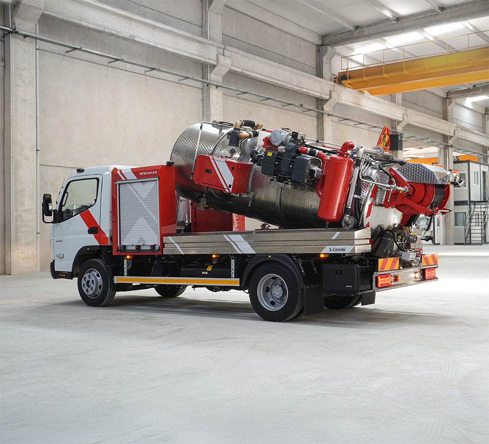 EFEMMAK S-Combi Combined Sewer Jetting And Vacuum Vehicle - شاحنة الشفط: صورة 5 EFEMMAK S-Combi Combined Sewer Jetting And Vacuum Vehicle - شاحنة الشفط: صورة 5