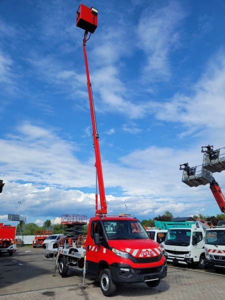 منصة تلسكوبية محمولة على شاحنة Iveco Daily 35S12 podnośnik koszowy 16 m GSR E169TR bucket truck boom lift: صورة 13