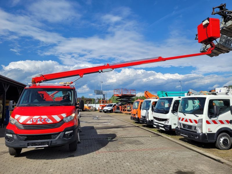 منصة تلسكوبية محمولة على شاحنة Iveco Daily 35S12 podnośnik koszowy 16 m GSR E169TR bucket truck boom lift: صورة 11