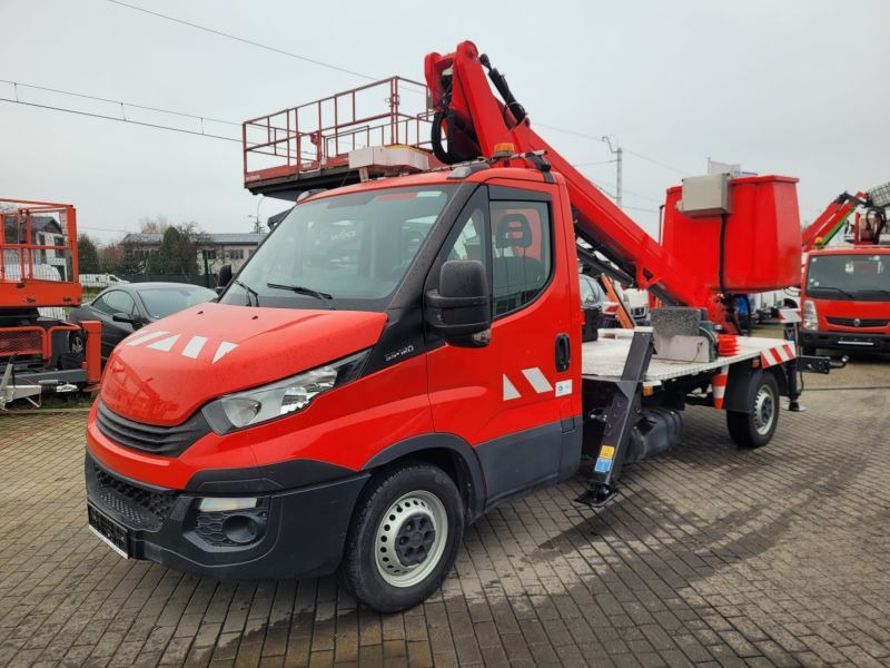 Iveco Daily 35S12 podnośnik koszowy 17 m CTE B-Lift 17 - منصة تلسكوبية محمولة على شاحنة: صورة 1 Iveco Daily 35S12 podnośnik koszowy 17 m CTE B-Lift 17 - منصة تلسكوبية محمولة على شاحنة: صورة 1
