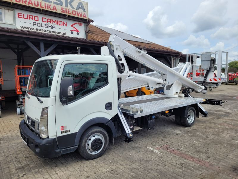 Nissan Cabstar NT400 podnośnik koszowy 20 m Multitel HX195 bucket truck boom lift - منصة تلسكوبية محمولة على شاحنة: صورة 1 Nissan Cabstar NT400 podnośnik koszowy 20 m Multitel HX195 bucket truck boom lift - منصة تلسكوبية محمولة على شاحنة: صورة 1