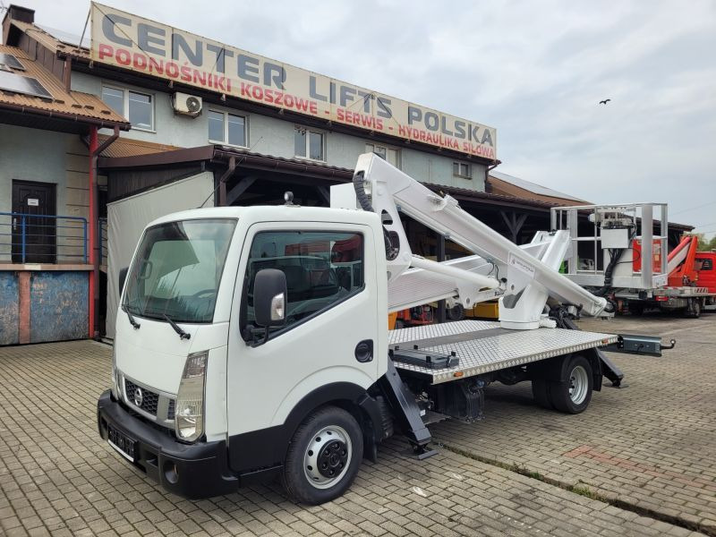 Nissan Cabstar NT400 podnośnik koszowy 20 m Multitel HX195 bucket truck boom lift - منصة تلسكوبية محمولة على شاحنة: صورة 1 Nissan Cabstar NT400 podnośnik koszowy 20 m Multitel HX195 bucket truck boom lift - منصة تلسكوبية محمولة على شاحنة: صورة 1