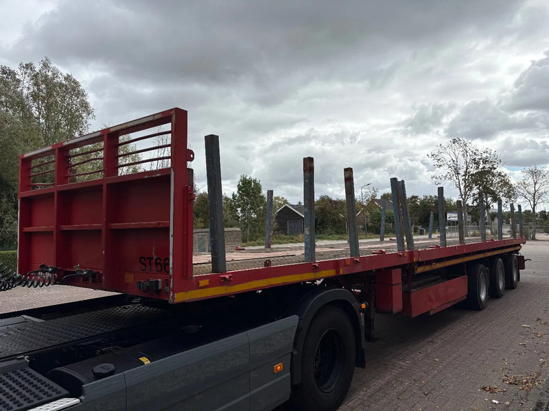 Nooteboom OVB - 48VV / 2x uitschuifbaar 2855cm / BPW ASSEN / 3x hydraulisch gestuurd / APK - TUV OKTOBER 2025 / - نصف مقطورة مسطحة: صورة 2 Nooteboom OVB - 48VV / 2x uitschuifbaar 2855cm / BPW ASSEN / 3x hydraulisch gestuurd / APK - TUV OKTOBER 2025 / - نصف مقطورة مسطحة: صورة 2