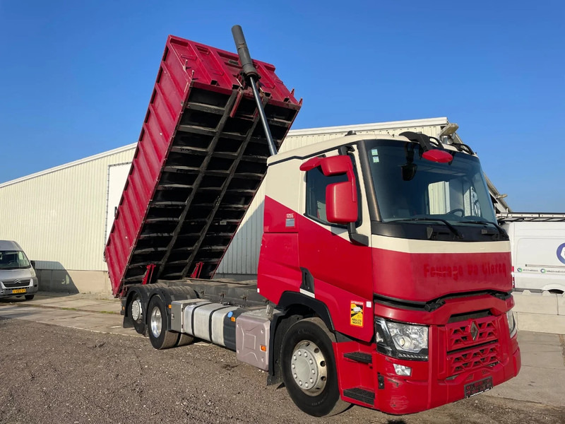 Renault T / 6x2 VOLLEDIG LUCHTGEVEERD / ALU VELGEN / HANDGESCHAKELD / LOW KM / ALU KIPPER 22.5 M3 - شاحنة قلاب: صورة 1 Renault T / 6x2 VOLLEDIG LUCHTGEVEERD / ALU VELGEN / HANDGESCHAKELD / LOW KM / ALU KIPPER 22.5 M3 - شاحنة قلاب: صورة 1