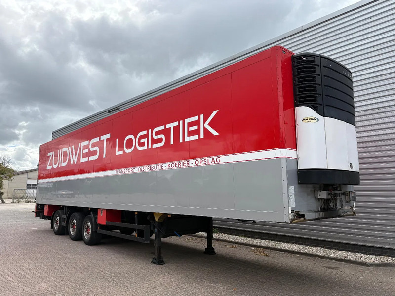 Schmitz Cargobull SKO 24 / SAV ASSEN / DHOLLANDIA 3000 kg / CARRIER MAXIMA 1300 / 1x stuuras / APK - TUV SEPTEMBER 2026 / - نصف مقطورة مُبرِّدة: صورة 1 Schmitz Cargobull SKO 24 / SAV ASSEN / DHOLLANDIA 3000 kg / CARRIER MAXIMA 1300 / 1x stuuras / APK - TUV SEPTEMBER 2026 / - نصف مقطورة مُبرِّدة: صورة 1
