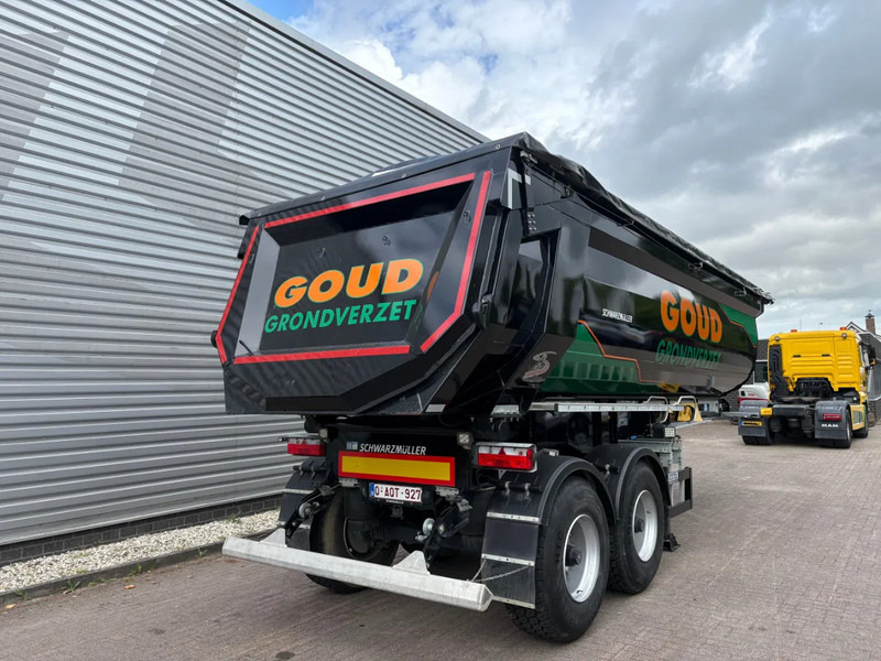 Schwarzmüller 2 assige kipper / SCHUIFZEIL / BPW ASSEN / LIKE NEW / 28 M3 / - قلابة نصف مقطورة نصف مقطورة قلابة: صورة 4 Schwarzmüller 2 assige kipper / SCHUIFZEIL / BPW ASSEN / LIKE NEW / 28 M3 / - قلابة نصف مقطورة نصف مقطورة قلابة: صورة 4