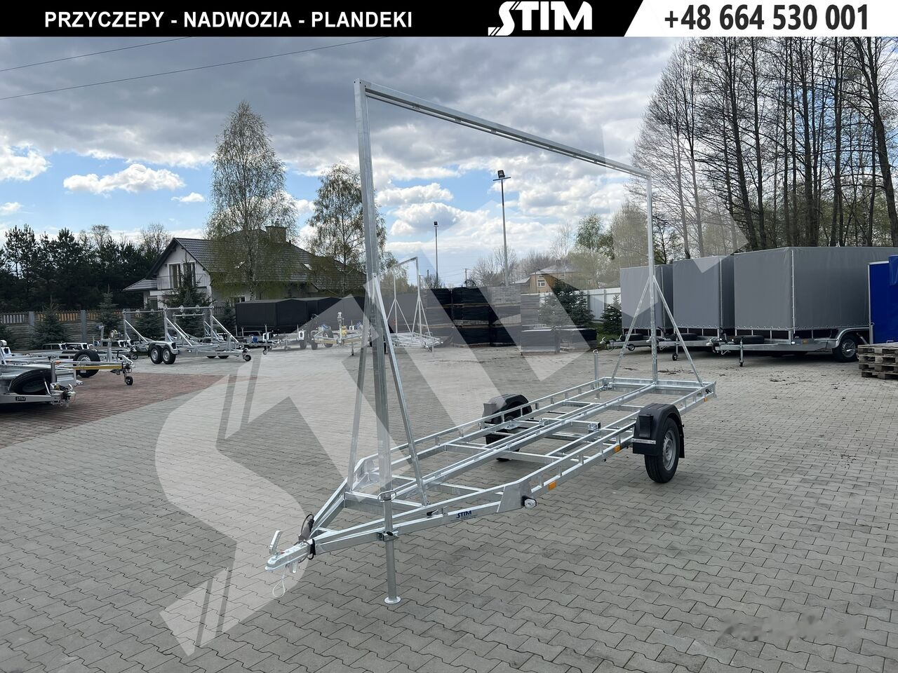 Stim L11-0,75/5020 BANER REKLAMOWY - مقطورة سيارة: صورة 2 Stim L11-0,75/5020 BANER REKLAMOWY - مقطورة سيارة: صورة 2