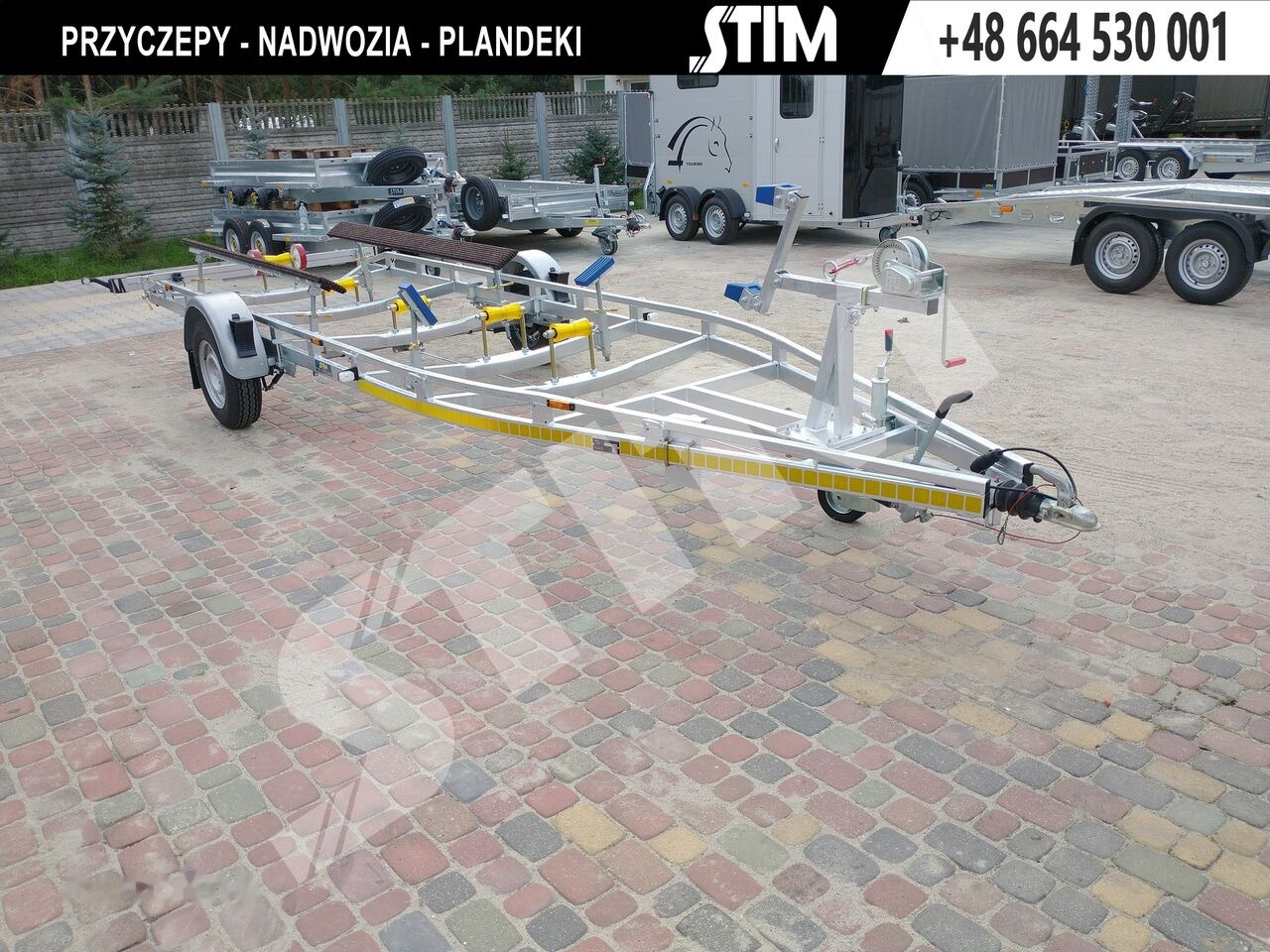 Stim L21/PŁ-ST/65-18 - مقطورة القارب: صورة 1 Stim L21/PŁ-ST/65-18 - مقطورة القارب: صورة 1