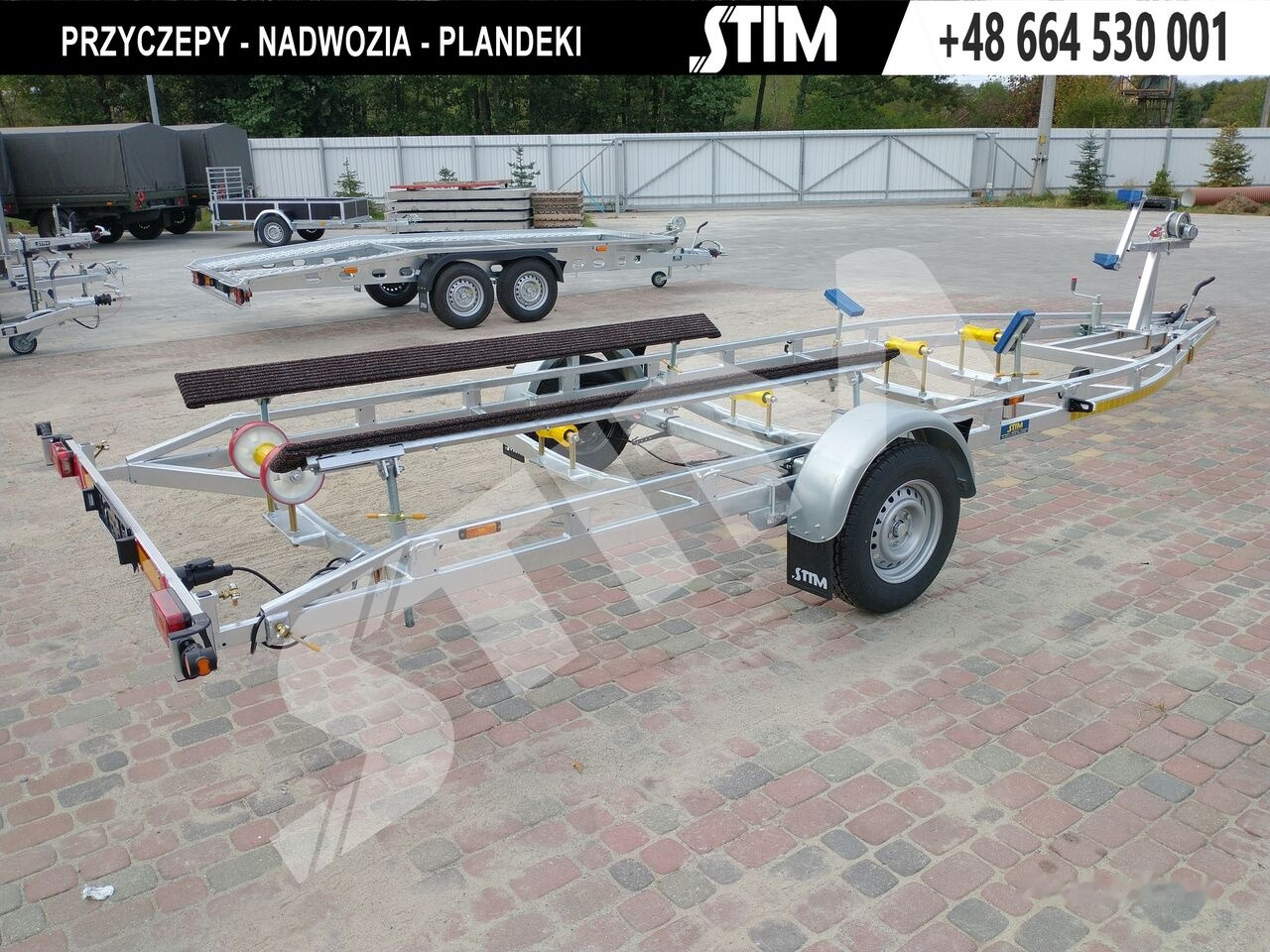 Stim L21/PŁ-ST/65-18 - مقطورة القارب: صورة 2 Stim L21/PŁ-ST/65-18 - مقطورة القارب: صورة 2