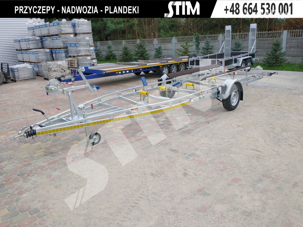 Stim L21/PŁ-ST/65-18 - مقطورة القارب: صورة 4 Stim L21/PŁ-ST/65-18 - مقطورة القارب: صورة 4
