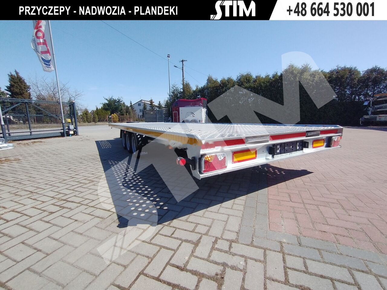 Stim L23/PP-TP/65-35S, wypełnienie środka, szerokość 230cm - مقطورة شحن نقل السيارات: صورة 5 Stim L23/PP-TP/65-35S, wypełnienie środka, szerokość 230cm - مقطورة شحن نقل السيارات: صورة 5