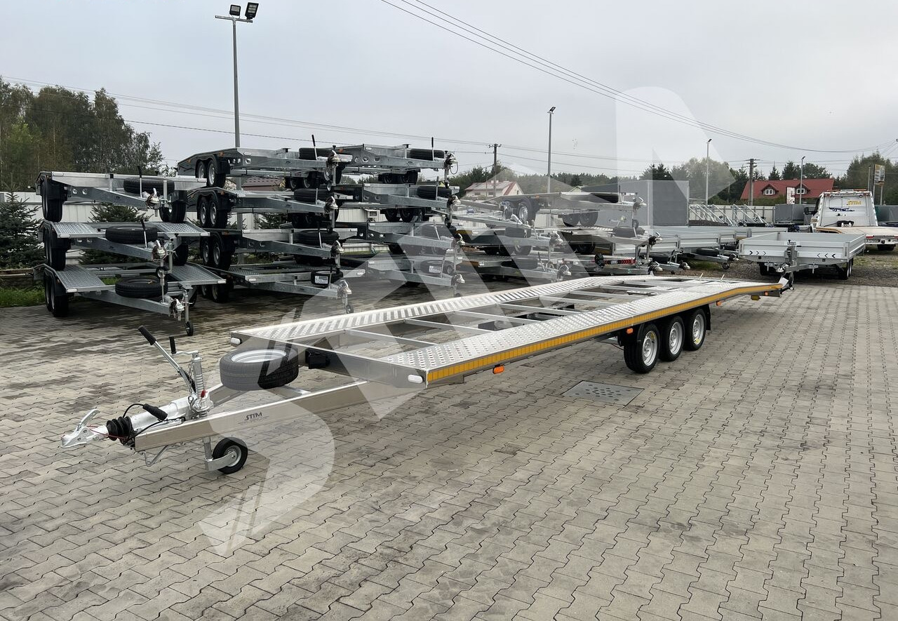 جديدة مقطورة شحن نقل السيارات Stim L23/PP-TS/85-35AL - 195/50R13C: صورة 12