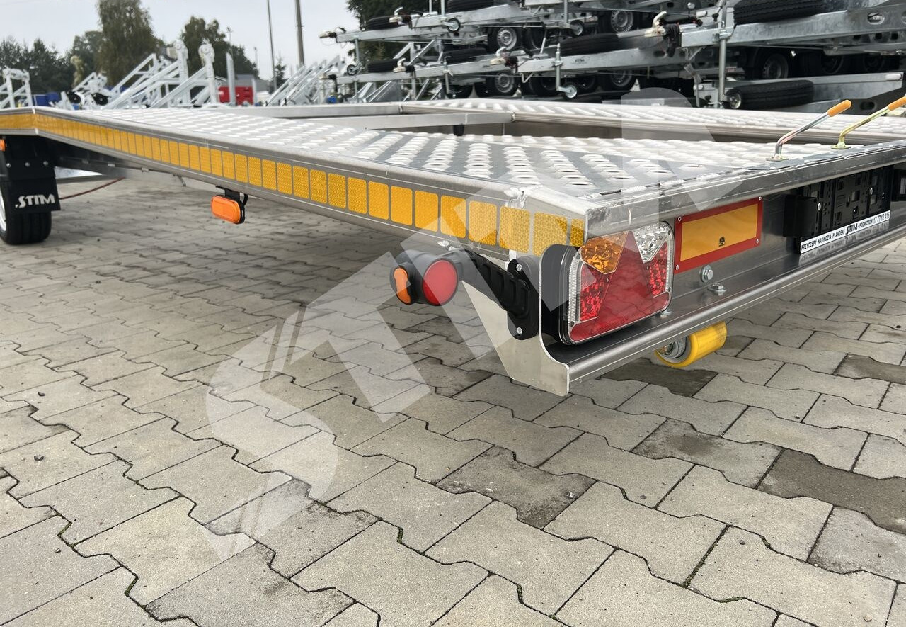 جديدة مقطورة شحن نقل السيارات Stim L23/PP-TS/85-35AL - 195/50R13C: صورة 11