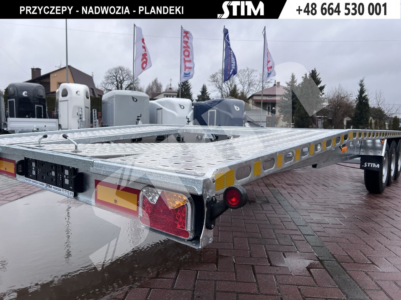 جديدة مقطورة شحن نقل السيارات Stim L23/PP-TS/85-35S-RY1500: صورة 8