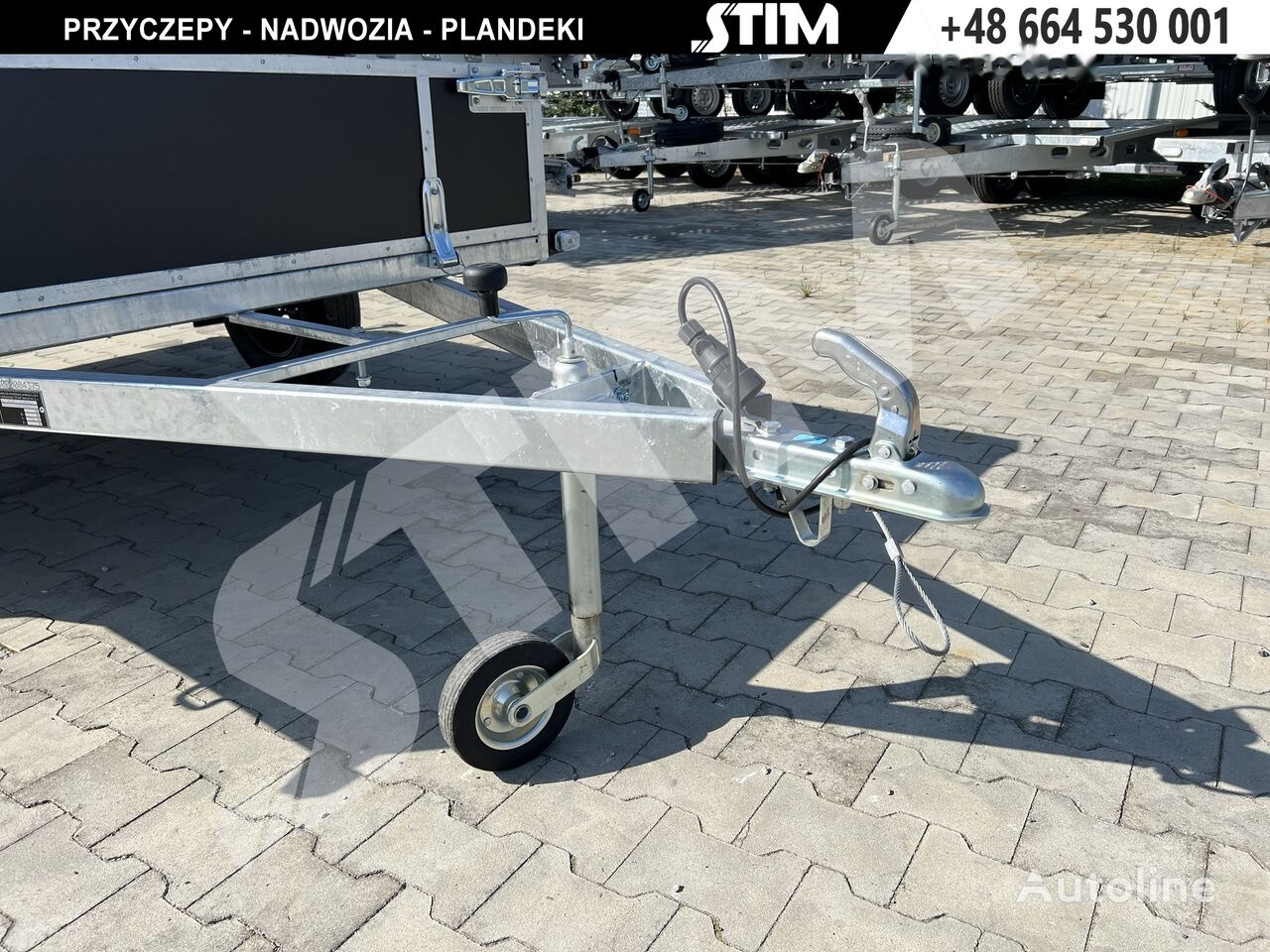 Stim S11-075/2615R + przednia burta otwierana - مقطورة سيارة: صورة 4 Stim S11-075/2615R + przednia burta otwierana - مقطورة سيارة: صورة 4