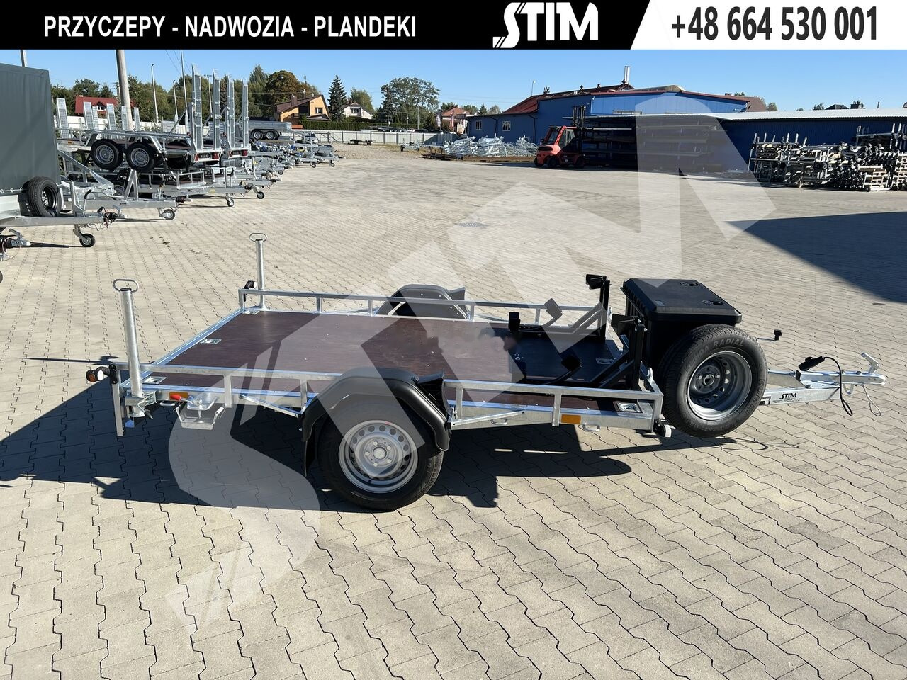 Stim S11-075/2616 Przyczpa pod 2 motocykle - مقطورة دراجة نارية: صورة 2 Stim S11-075/2616 Przyczpa pod 2 motocykle - مقطورة دراجة نارية: صورة 2