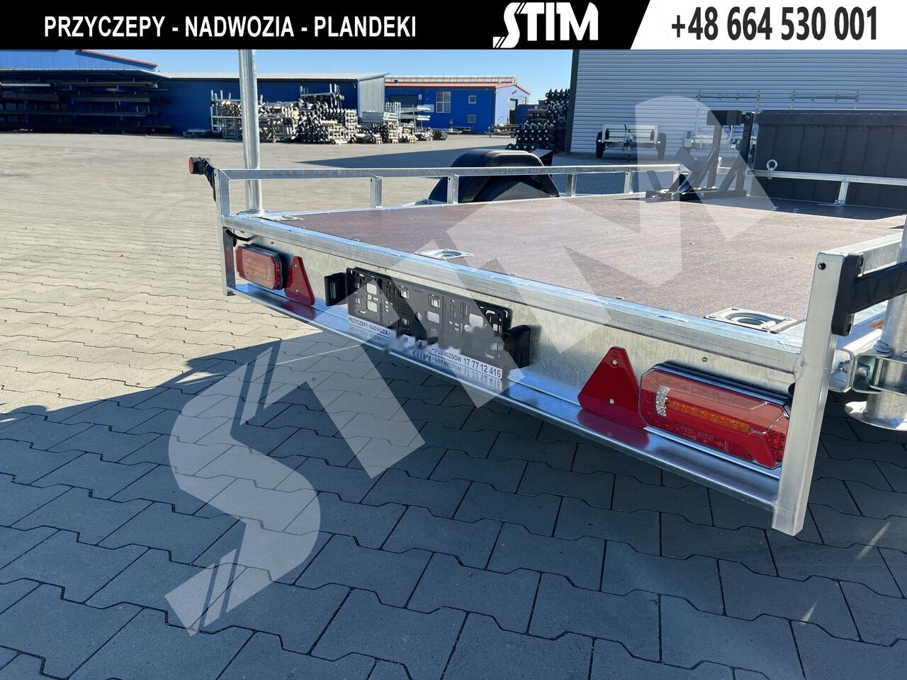 Stim S11-075/2616 Przyczpa pod 2 motocykle - مقطورة دراجة نارية: صورة 4 Stim S11-075/2616 Przyczpa pod 2 motocykle - مقطورة دراجة نارية: صورة 4