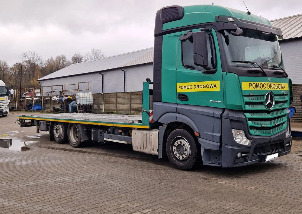 Mercedes-Benz Actros 2543 LAWETA POMOC DROGOWA NAJAZD HYDRAULICZNY 3-OSIE 6x2 - شاحنة سحب: صورة 1 Mercedes-Benz Actros 2543 LAWETA POMOC DROGOWA NAJAZD HYDRAULICZNY 3-OSIE 6x2 - شاحنة سحب: صورة 1