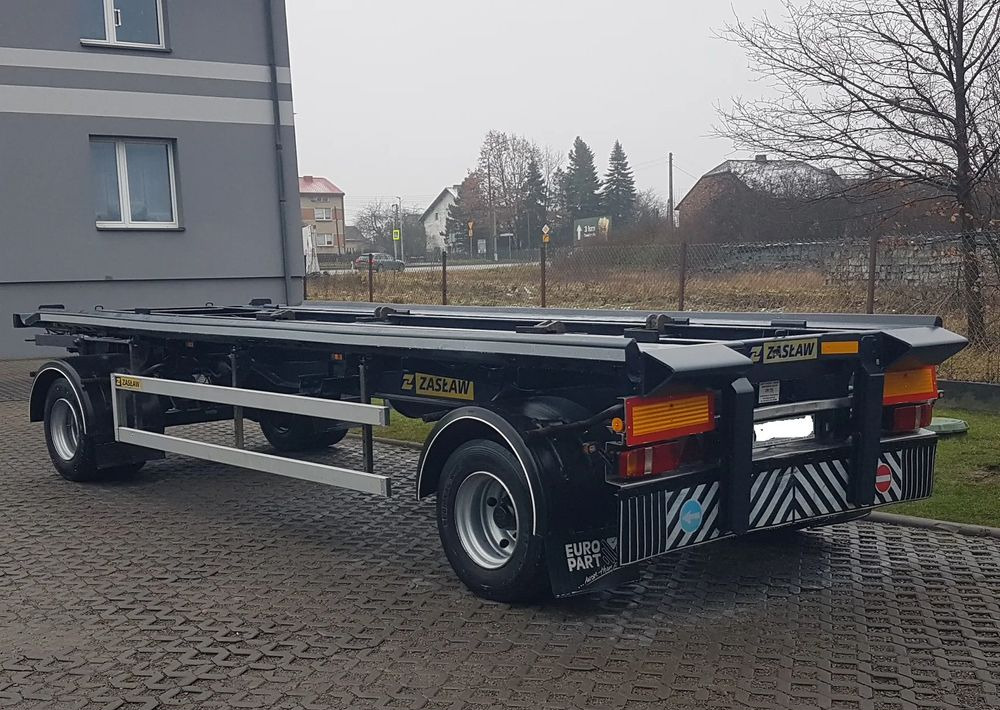 Zaslaw D-659 DO KONTENERÓW HAKOWCA POD KONTENERY 2 OSIE BLIŹNIAKI RESORY MEILLER - مقطورة هوك ليفت/ لود لوجر: صورة 3 Zaslaw D-659 DO KONTENERÓW HAKOWCA POD KONTENERY 2 OSIE BLIŹNIAKI RESORY MEILLER - مقطورة هوك ليفت/ لود لوجر: صورة 3