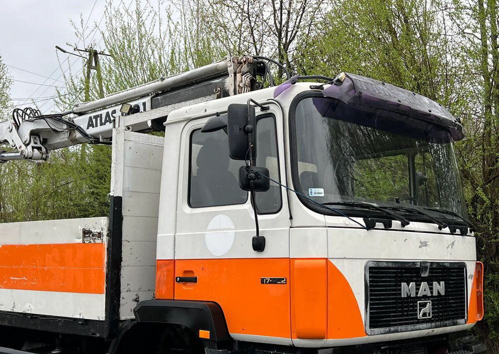 MAN * 27-322 MAN 6x4 * HDS ATLAS 140 * - شاحنات مسطحة, شاحنة كرين: صورة 3 MAN * 27-322 MAN 6x4 * HDS ATLAS 140 * - شاحنات مسطحة, شاحنة كرين: صورة 3