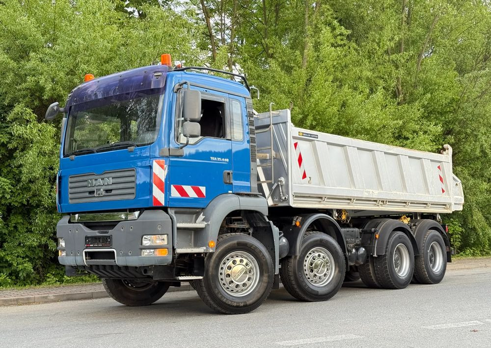 MAN * Kiper Meiller * Wywrotka * 35-440 *  MAN TGA 8X4 * Stan Perfekcyjny * - شاحنة قلاب: صورة 3 MAN * Kiper Meiller * Wywrotka * 35-440 *  MAN TGA 8X4 * Stan Perfekcyjny * - شاحنة قلاب: صورة 3