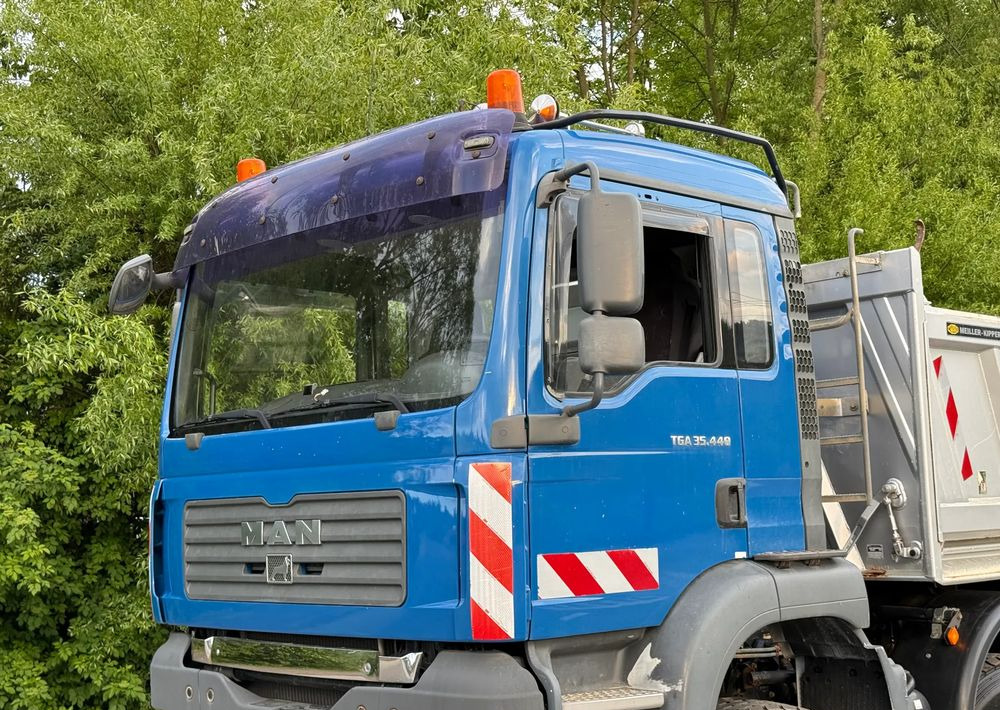 MAN * Kiper Meiller * Wywrotka * 35-440 *  MAN TGA 8X4 * Stan Perfekcyjny * - شاحنة قلاب: صورة 5 MAN * Kiper Meiller * Wywrotka * 35-440 *  MAN TGA 8X4 * Stan Perfekcyjny * - شاحنة قلاب: صورة 5