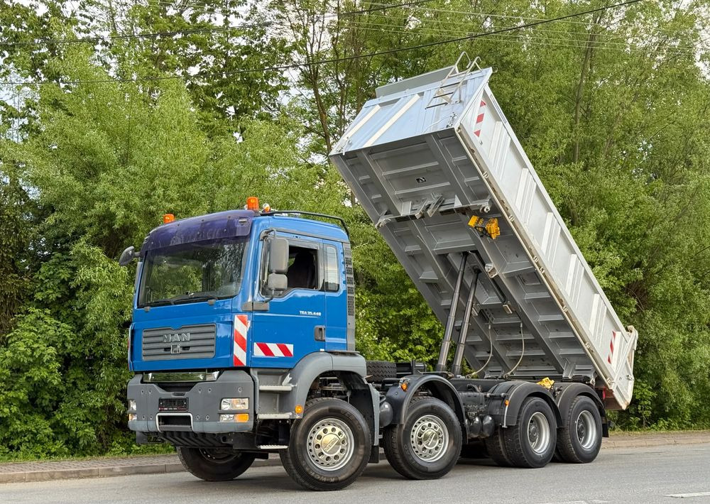 MAN * Kiper Meiller * Wywrotka * 35-440 *  MAN TGA 8X4 * Stan Perfekcyjny * - شاحنة قلاب: صورة 1 MAN * Kiper Meiller * Wywrotka * 35-440 *  MAN TGA 8X4 * Stan Perfekcyjny * - شاحنة قلاب: صورة 1