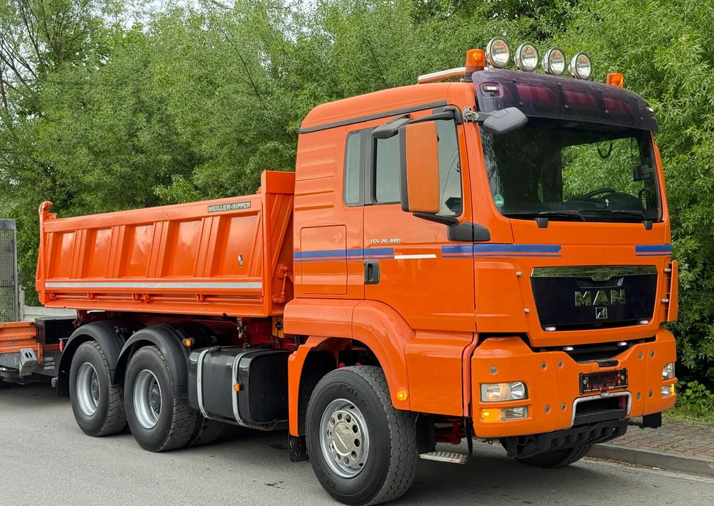 MAN * Kiper * Wywrotka * 26-480 * MAN TGS 6x4 Bordmatic * Zastaw Tandem Niskopodwozie * Stan Perfekcyjny * - شاحنة قلاب: صورة 3 MAN * Kiper * Wywrotka * 26-480 * MAN TGS 6x4 Bordmatic * Zastaw Tandem Niskopodwozie * Stan Perfekcyjny * - شاحنة قلاب: صورة 3