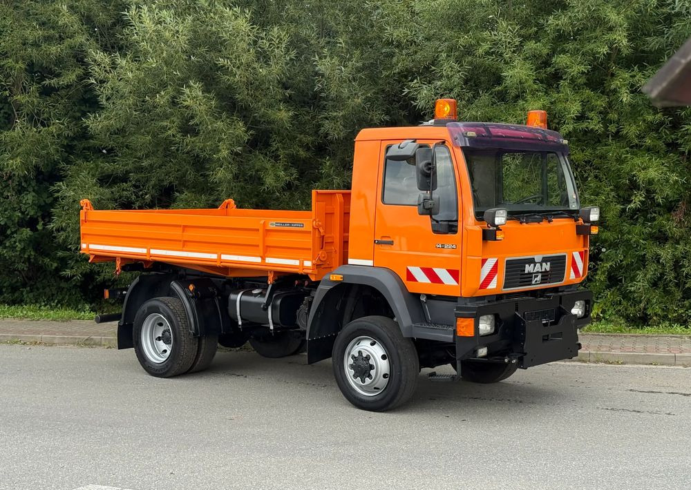 MAN * MAN 14-220 * Kiper Wywrotka Meiller * 4x4 * Zimowe Utrzymanie * Unimog * - شاحنة قلاب: صورة 2 MAN * MAN 14-220 * Kiper Wywrotka Meiller * 4x4 * Zimowe Utrzymanie * Unimog * - شاحنة قلاب: صورة 2