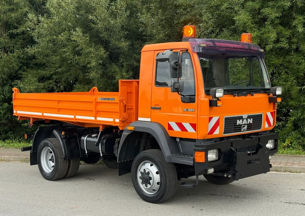 MAN * MAN 14-220 * Kiper Wywrotka Meiller * 4x4 * Zimowe Utrzymanie * Unimog * - شاحنة قلاب: صورة 3 MAN * MAN 14-220 * Kiper Wywrotka Meiller * 4x4 * Zimowe Utrzymanie * Unimog * - شاحنة قلاب: صورة 3