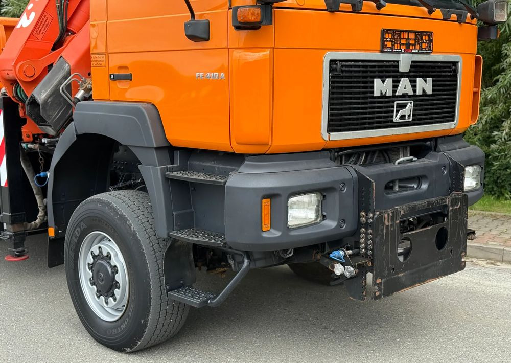 MAN * MAN FE 410 A * Kiper Wywrotka * 4x4 * HDS ATLAS 190 * Sprowadzony* Bardzo Dobry Stan * - شاحنة قلاب: صورة 4 MAN * MAN FE 410 A * Kiper Wywrotka * 4x4 * HDS ATLAS 190 * Sprowadzony* Bardzo Dobry Stan * - شاحنة قلاب: صورة 4