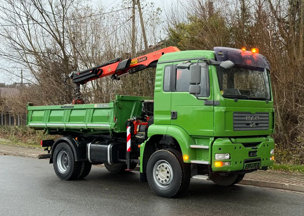 MAN * MAN TGA 18-360 * Kiper Wywrotka * 4x2 * Kran Palfinger PK 9501 Sprowadzony - شاحنة قلاب: صورة 2 MAN * MAN TGA 18-360 * Kiper Wywrotka * 4x2 * Kran Palfinger PK 9501 Sprowadzony - شاحنة قلاب: صورة 2