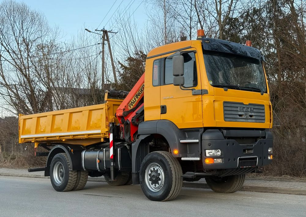 MAN * MAN TGA 18-410 * KIPER WYWROTKA * 4x4 * HDS Palfinger PK16500* Sprowadzony* Bardzo Dobry Stan * - شاحنة قلاب: صورة 2 MAN * MAN TGA 18-410 * KIPER WYWROTKA * 4x4 * HDS Palfinger PK16500* Sprowadzony* Bardzo Dobry Stan * - شاحنة قلاب: صورة 2