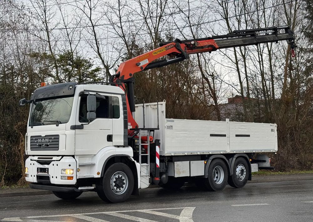 MAN * TGA 26-440 * 4x6 Hydrodrive * HDS Palfinger PK 20002 * Bardzo Dobry Stan - شاحنات مسطحة, شاحنة كرين: صورة 1 MAN * TGA 26-440 * 4x6 Hydrodrive * HDS Palfinger PK 20002 * Bardzo Dobry Stan - شاحنات مسطحة, شاحنة كرين: صورة 1
