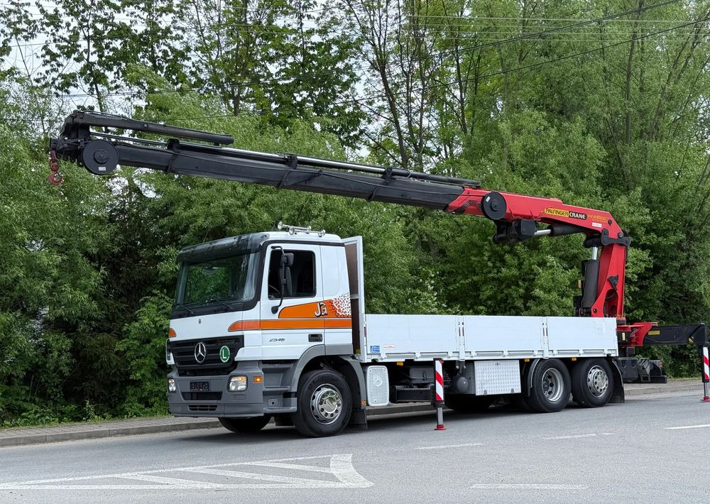 Mercedes-Benz * Mercedes Actros * KRAN HDS Palfinger PK 44002 Performance * Sprowadzony * Stan Perfekcyjny * - شاحنات مسطحة, شاحنة كرين: صورة 1 Mercedes-Benz * Mercedes Actros * KRAN HDS Palfinger PK 44002 Performance * Sprowadzony * Stan Perfekcyjny * - شاحنات مسطحة, شاحنة كرين: صورة 1