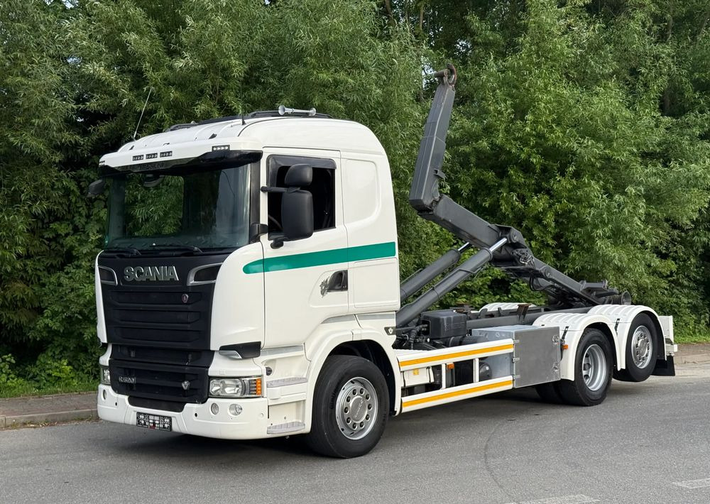 Scania * Hakowiec * Scania R520 V8 * Sprowadzona * Multilift * Bardzo Dobry Stan - شاحنة ذات خطاف: صورة 1 Scania * Hakowiec * Scania R520 V8 * Sprowadzona * Multilift * Bardzo Dobry Stan - شاحنة ذات خطاف: صورة 1