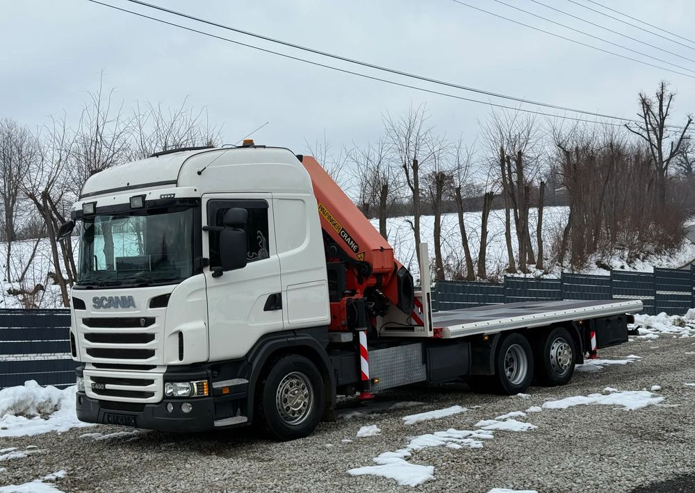 Scania * SCANIA G400 * HDS Palfinger Kran PK 42500 * 3 Osie * Sprowadzona * Bardzo Dobry Stan * - شاحنات مسطحة, شاحنة كرين: صورة 2 Scania * SCANIA G400 * HDS Palfinger Kran PK 42500 * 3 Osie * Sprowadzona * Bardzo Dobry Stan * - شاحنات مسطحة, شاحنة كرين: صورة 2