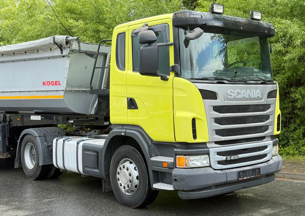 Scania * Zestaw * Scania G400 + Naczepa Kogel Kiper Wywrotka * Sprowadzony * Bardzo Dobry Stan * - وحدة جر, قلابة نصف مقطورة نصف مقطورة قلابة: صورة 3 Scania * Zestaw * Scania G400 + Naczepa Kogel Kiper Wywrotka * Sprowadzony * Bardzo Dobry Stan * - وحدة جر, قلابة نصف مقطورة نصف مقطورة قلابة: صورة 3